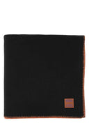 Marcelo Burlon Black Wool Rural Cross Decke