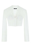 Balmain White Poplin Shirt