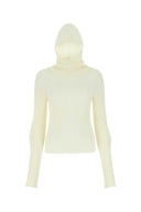 Low Classic Ivory Wool Sweater