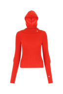 Low Classic Red Wool Sweater