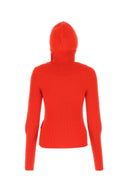 Low Classic Red Wool Sweater
