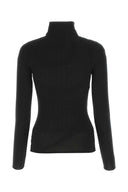 Dion Lee Black Stretch Wool Blend Top