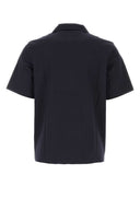 Howlin Navy Blue Stretch Cotton Cocktail Shirt