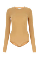 Maison Margiela Skin Pink Stretch Nylon Bodysuit