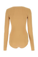 Maison Margiela Skin Pink Stretch Nylon Bodysuit