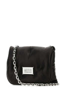 Maison Margiela Black Nappa Leather Small Glam Slam Flap Crossbody Bag