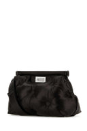 Maison Margiela Black Nappa Leather Medium Glam Slam Classique Crossbody Bag