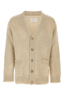 Cárdigan de gran tamaño de Lino de Beison Margiela Beige