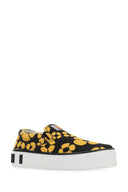 Marni bedruckte Leinwand Slip Ons