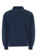 Harmony Navy Blue Baumwoll -Polo -Hemd