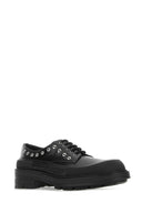 Alexander McQueen in pelle nera scarpe