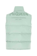 Giacca imbottita di Alexander McQueen Sea Green Polyester