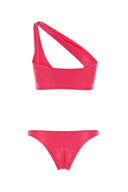The Attico Fuchsia Stretch Nylon Bikini
