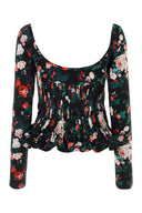 Paco Rabanne gedrucktes Stretch Viskose -Top