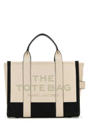 Marc Jacobs Two Tone Leather Medium The Tote Bag Shopping Bag