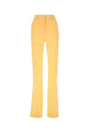 Pantalone viscosa giallo sportivo