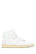 Rhude White Leather Rh Decessingスニーカー