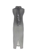 MM6 Maison Margiela Gray Jersey Dress