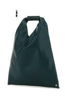Mm6 Maison Margiela Bottle Green Synthetic Leather Japanese Handbag