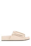 Pantofole in pelle di sabbia Jil Sander
