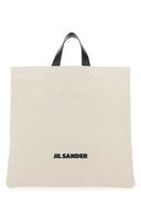 Jil Sander Sand Canvas Shopping Bag