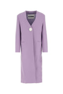 Jil Sander Lilac Cashmere Coat