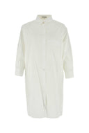 Jil Sander White Poplin Shirt Dress
