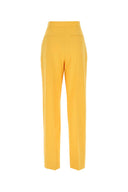 Pantalón de mezcla de poliéster amarillo de Stella McCartney