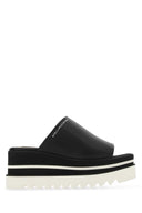 Stella McCartney Black Alter Mat Sneak Elyse Slippers