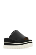 Stella McCartney Black Alter Mat Sneak Elyse Slippers