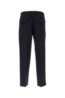 Jil Sander Midnight Blue Wool Pant