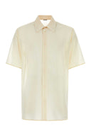 Camicia di garza avorio jil sander
