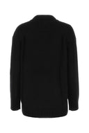 Jil Sander Black Cashmere Blend Cardigan