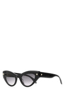 Alexander McQueen Black Acetate Spike Studs Sun Gafas de sol