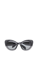 Alexander McQueen ACETATO GRIS DARK LA CURVA Gafas de sol