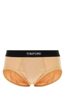 Tom Ford Skin Pink Stretch Cotton Brief