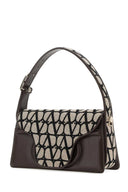 Valentino Garavani Toile Iconographe And Leather Le Grand Deuxieme Shoulder Bag