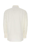 Valentino Garavani Camisa de seda de marfil