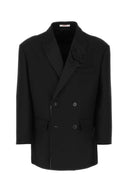 Valentino Garavani Black Wool Blend Blazer