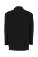 Valentino Garavani Black Wool Blend Blazer