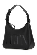 Valentino Garavani Bolso de cuero negro Vltn