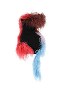 Attico装飾されたジャージーケリミニドレス