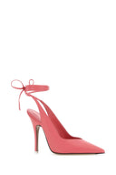 Las bombas Venus de cuero rosa Attico Pink