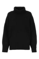 Suéter extragrande de cachemir negro de Chloe