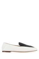 Chloe Zwei -Ton -Leder -Olen -Slipper