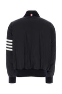 Thom Browne Midnight Blue Polyester gepolsterte Bomberjacke