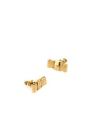 Salvatore Ferragamo Gold Metal Vara Earrings