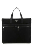 Prada Black Nylon Handbag