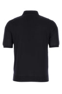 Prada Midnight Blue Wool Polo Shirt