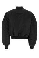 VtMNTs Black Nylon gepolsterte Bomberjacke